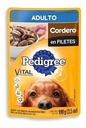 PEDIGREE ADULTO CORDERO SOBRE 100 GR