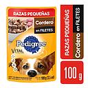 PEDIGREE PEQUE CORDERO SOBRE 100 GR