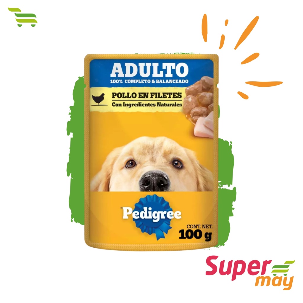 PEDIGREE ADULTO POLLO SOBRE 100 GR