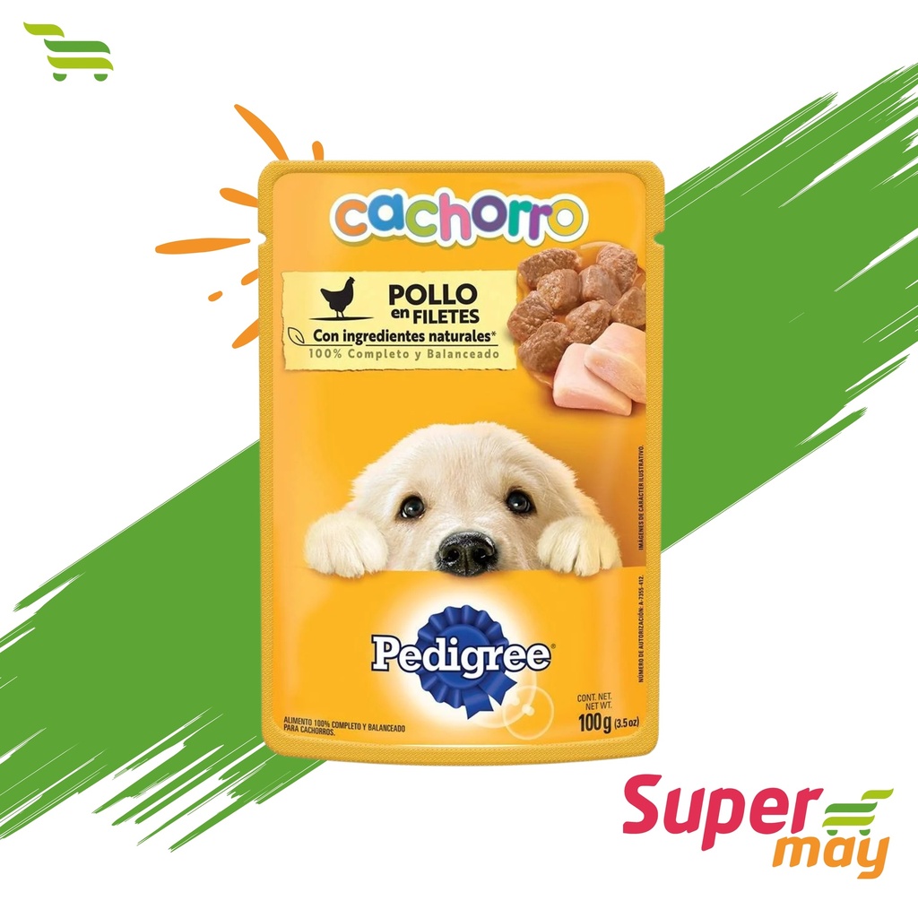 PEDIGREE PEQUE POLLO SOBRE 100 GR