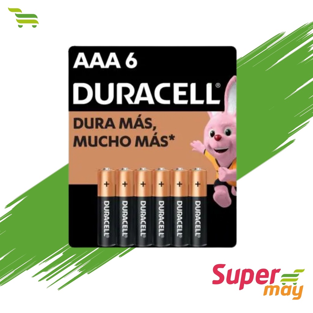 DURACELL AAA PILA 6 UDS