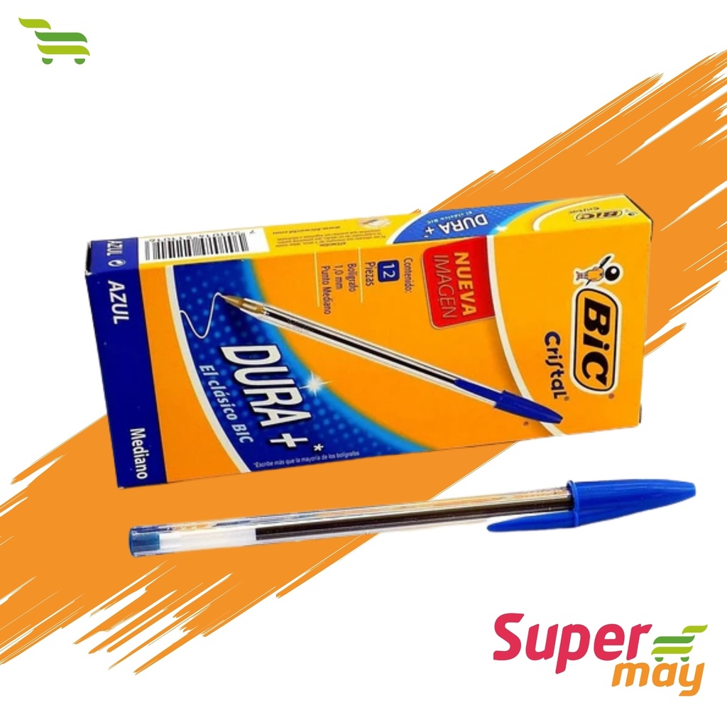 BIC AZUL PLUMA 12 UDS