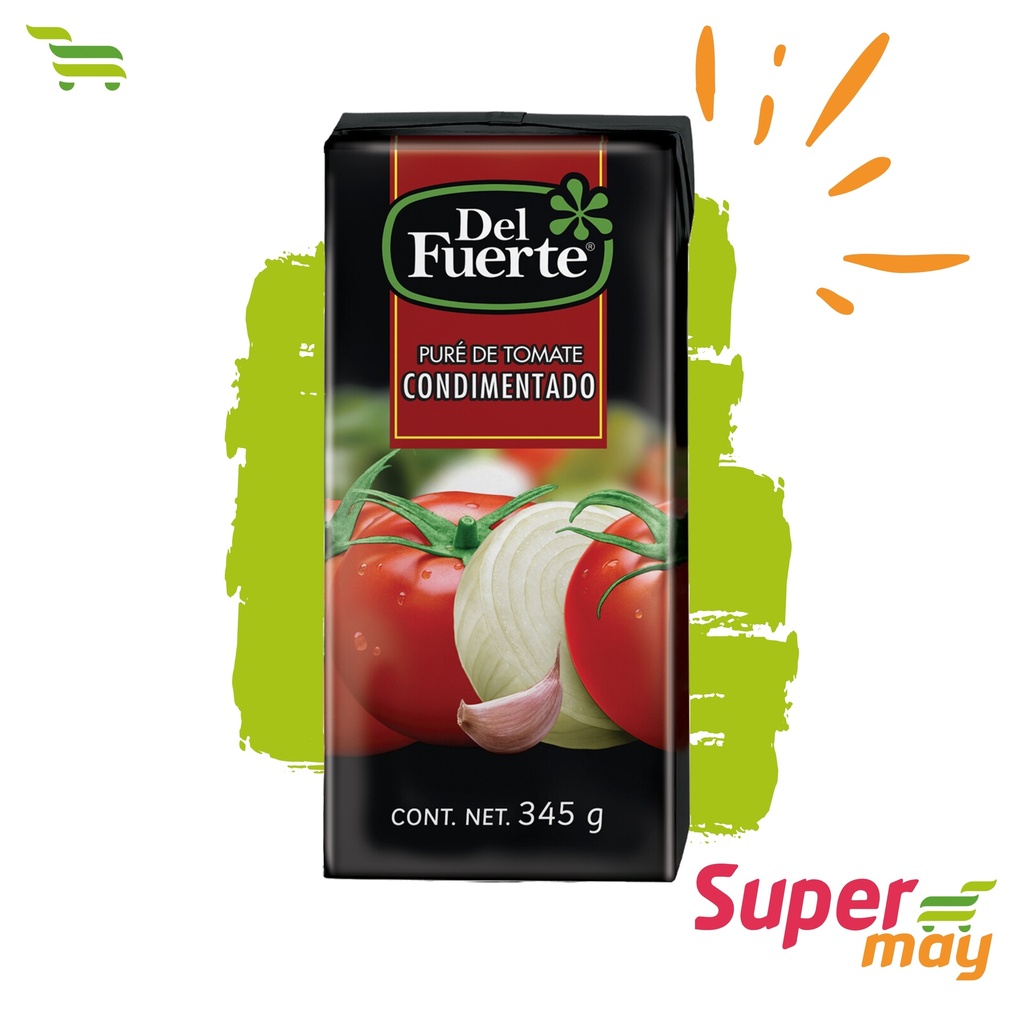 FUERTE PURE TOMATE 345 GR