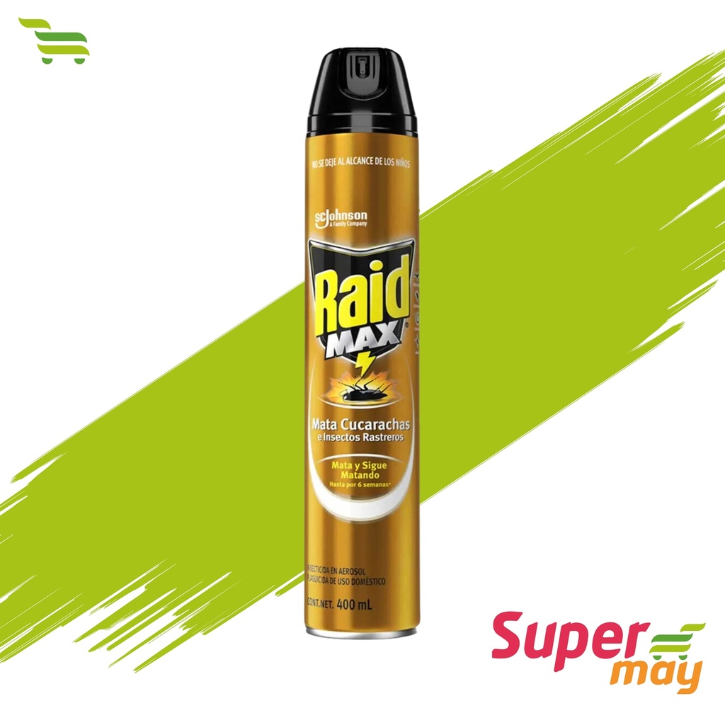 RAID MAX INSECTICIDA 400 ML