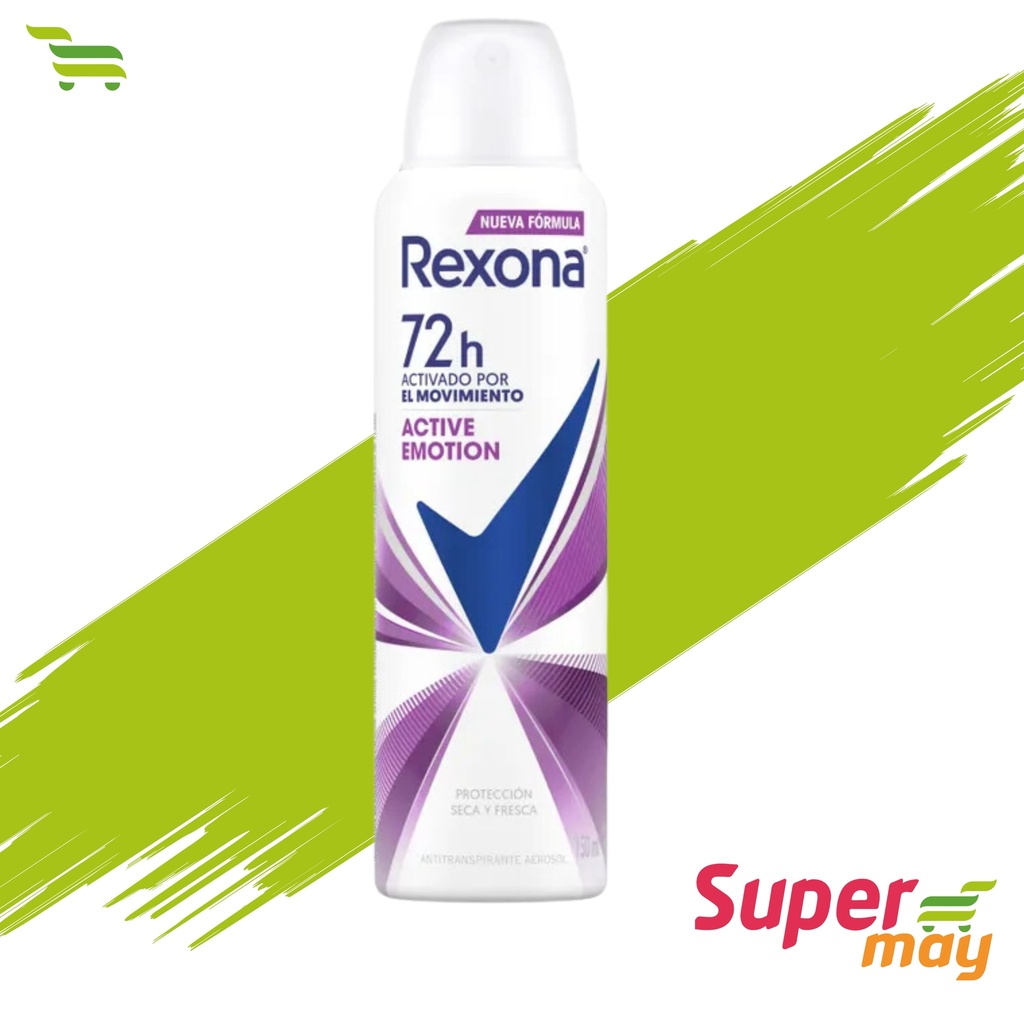 REXONA WOM AERO ACTIVE EMOTION DESODORANTE 150 ML