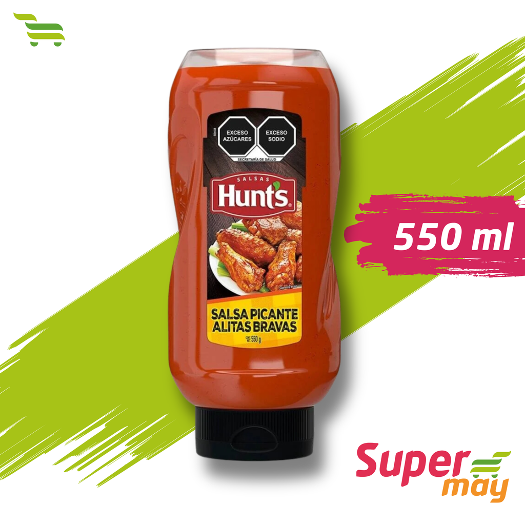 HUNTS ALITAS WINGS SALSA 550 ML