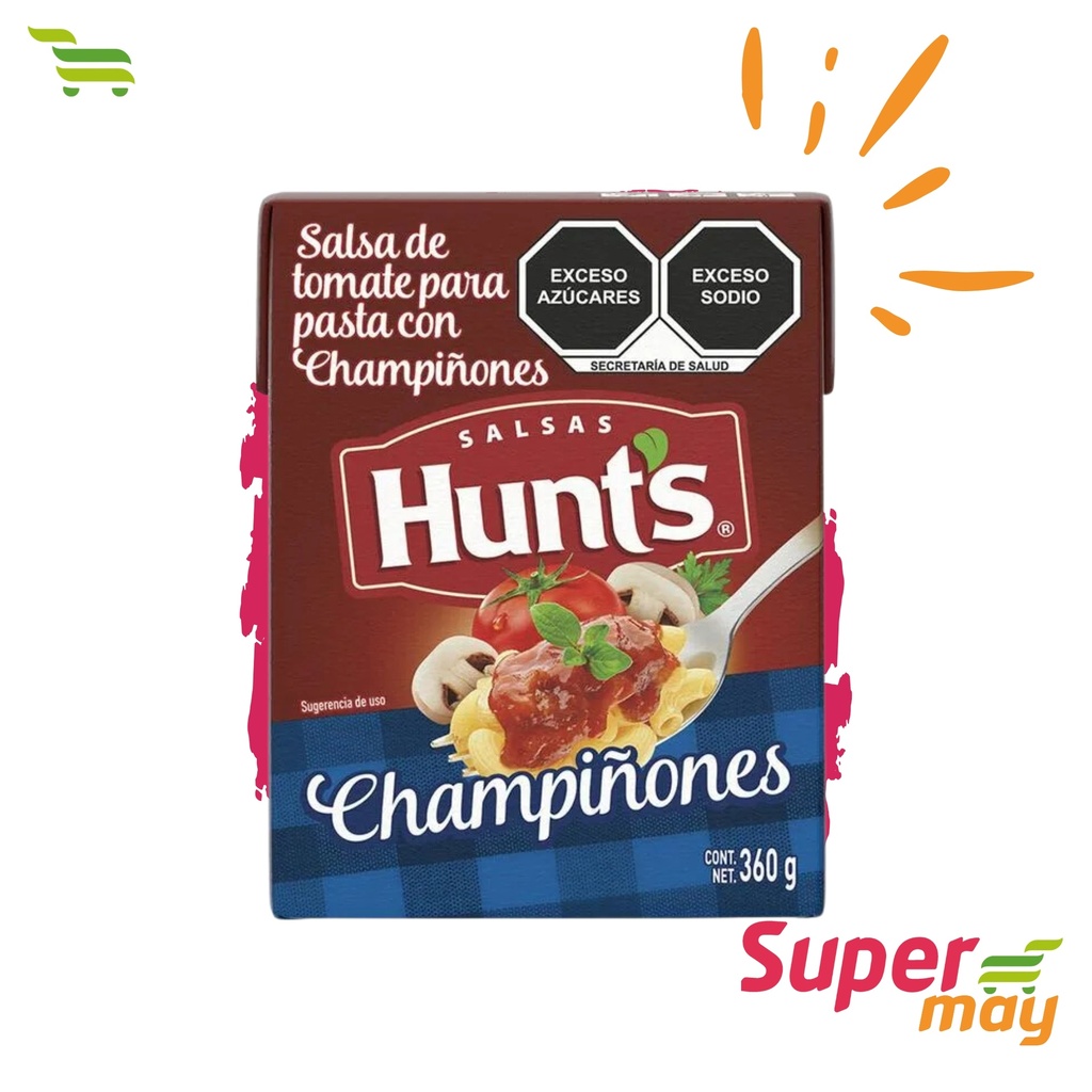 HUNTS CHAMPIÑON SALSA 360 GR