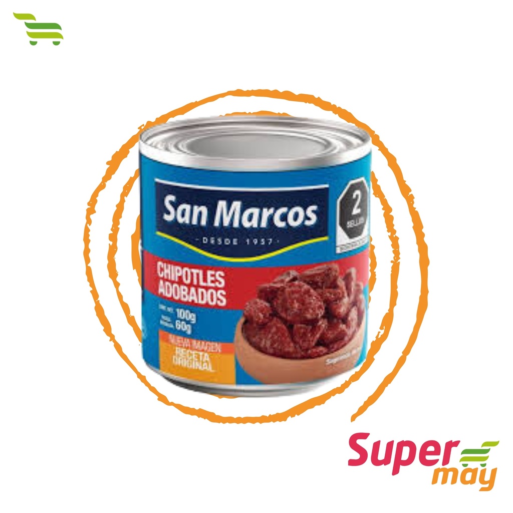 SAN MARCOS CHIPOTLES CHILES 100 GR