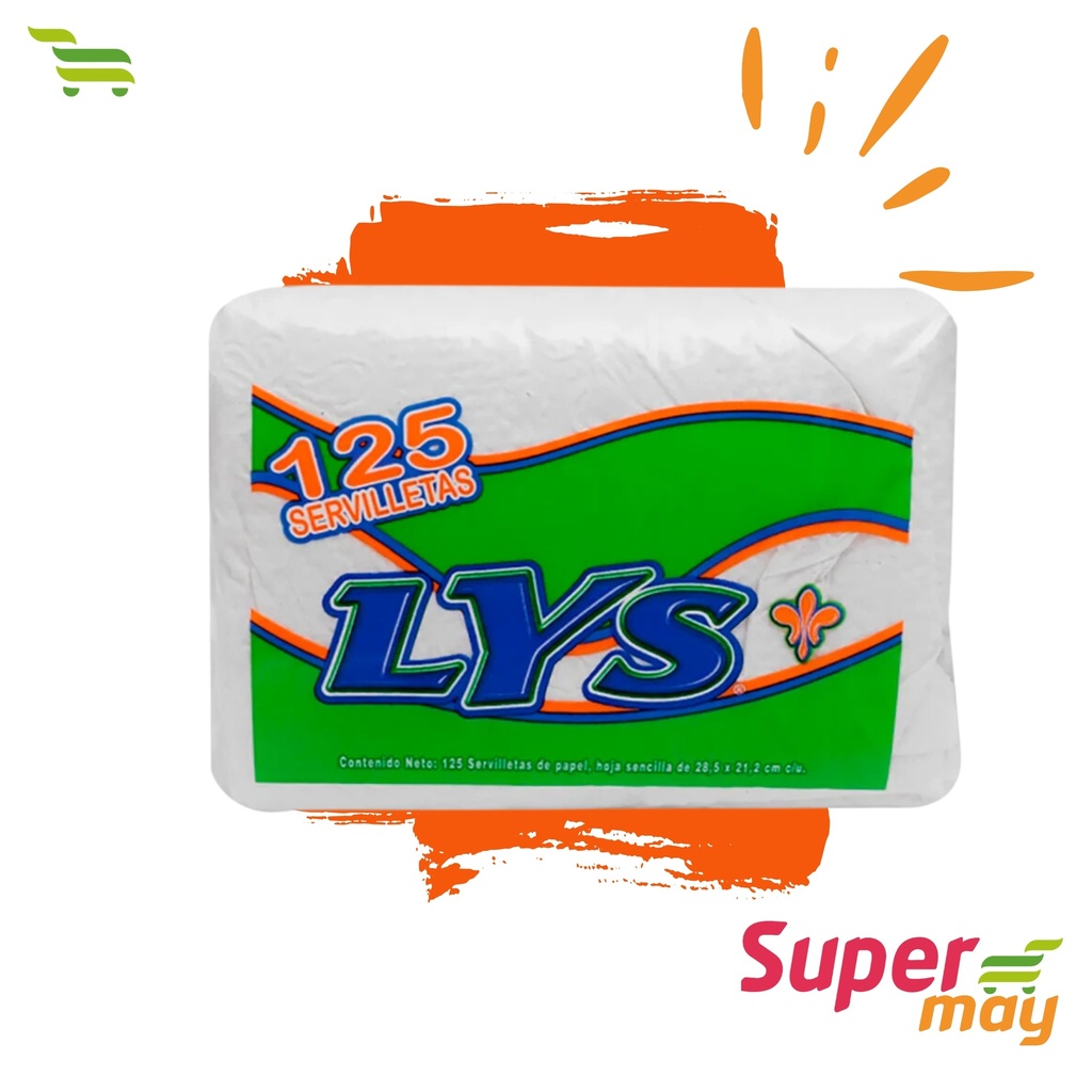 LYS SERVILLETAS 125 UDS