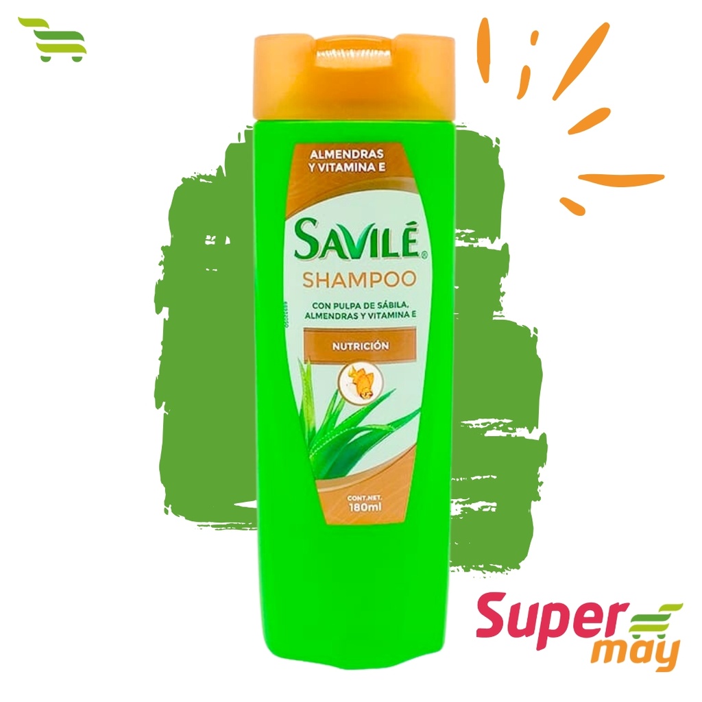 SAVILE ALMENDRAS SHAMPOO 180 ML