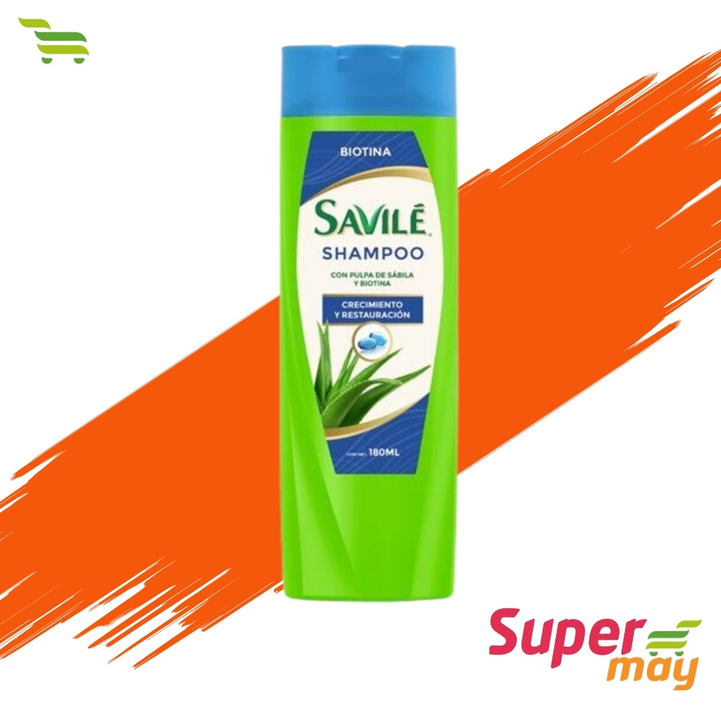 SAVILE BIOTINA SHAMPOO 180 ML