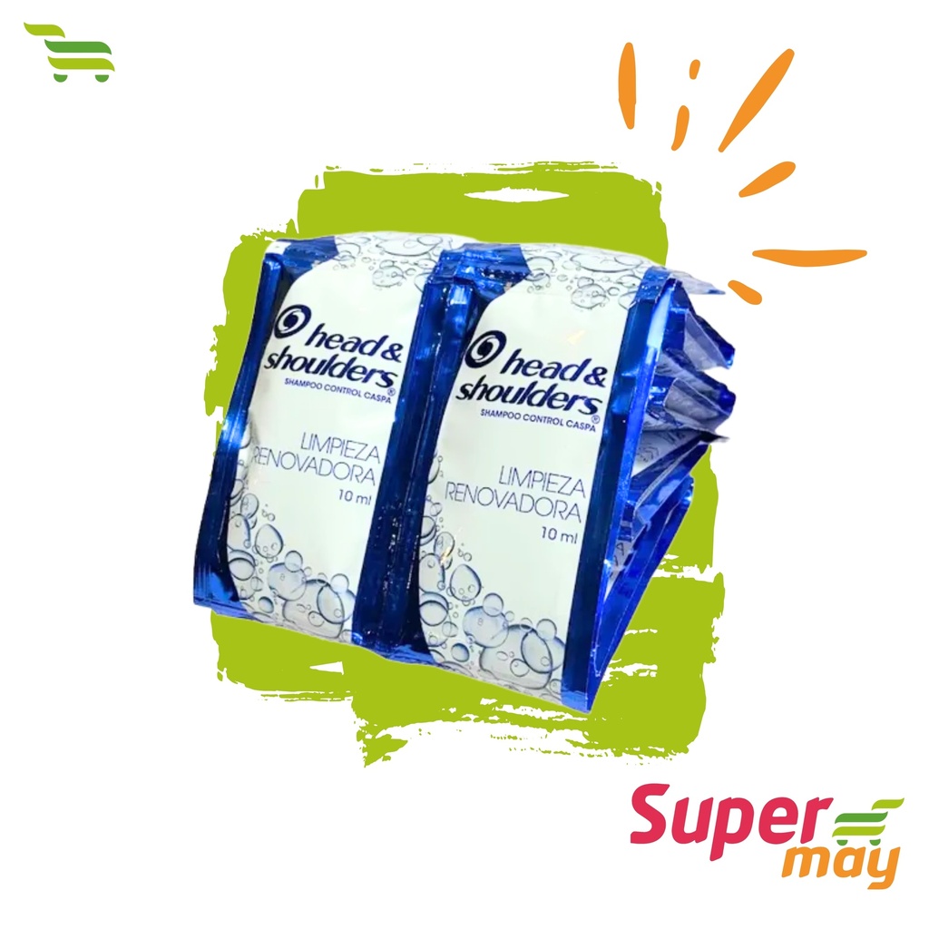 HEAD SH EXH/24 SHAMPOO SOBRE 10 ML