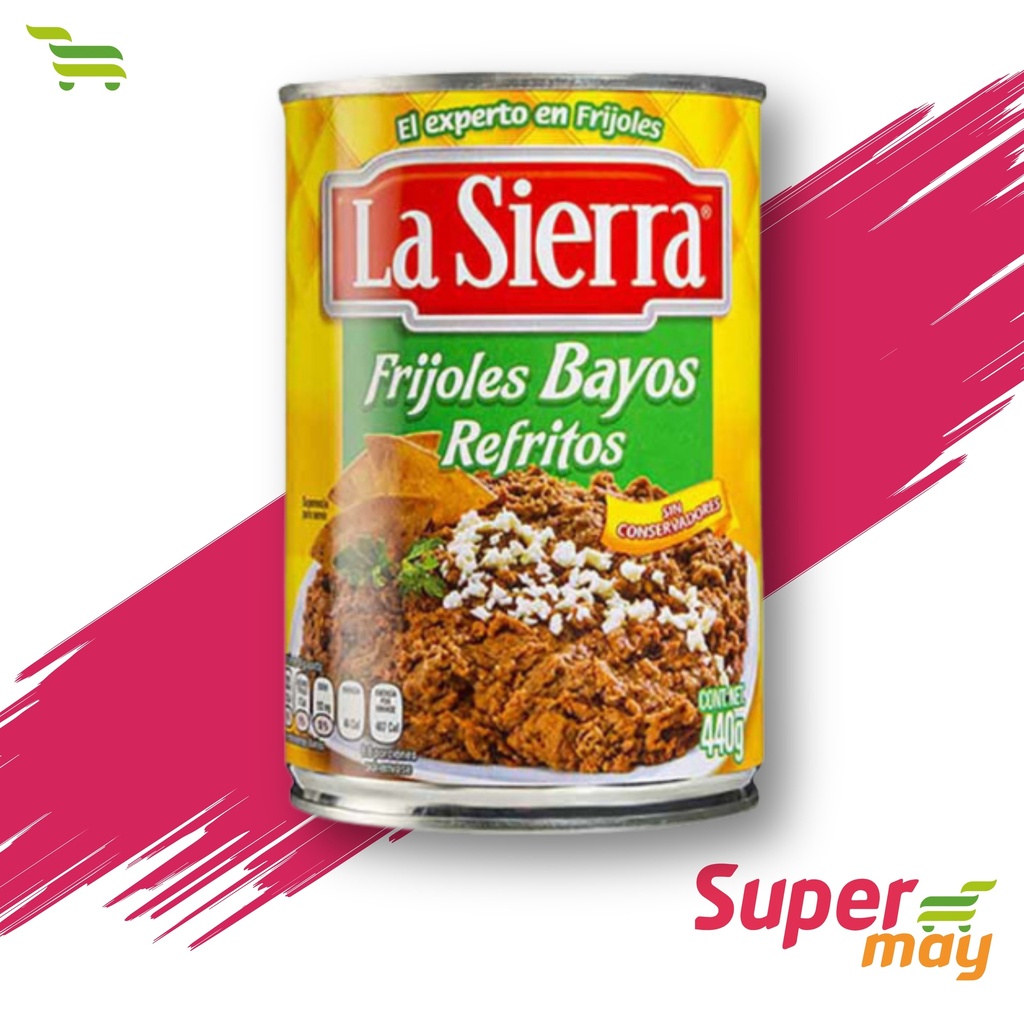 SIERRA BAYO LATA FRIJOL 440 GR