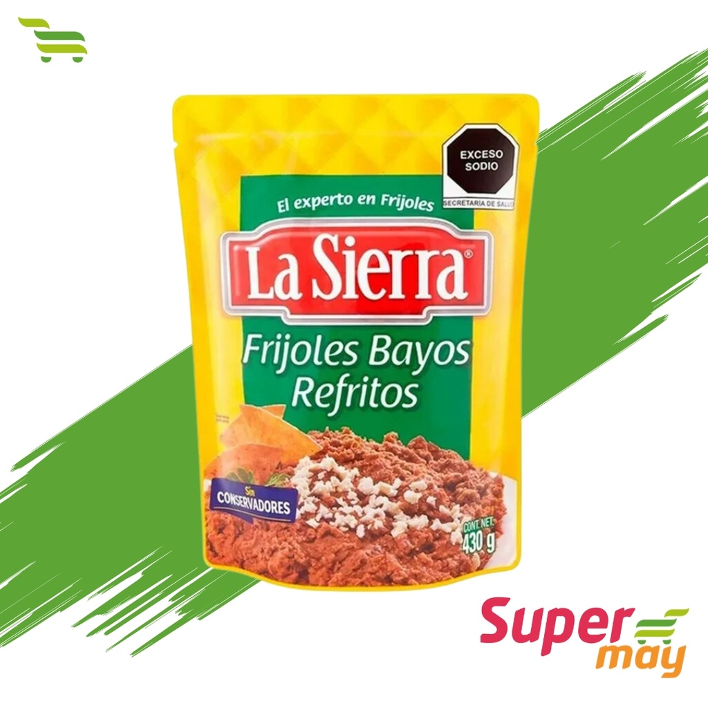 SIERRA BAYO POUCH FRIJOL 430 GR