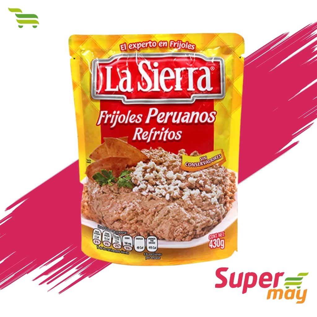 SIERRA PERUANO POUCH FRIJOL 430 GR