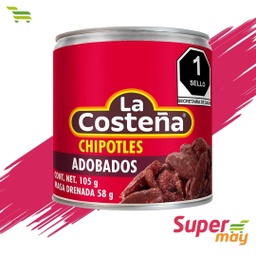 [110005] COSTEÑA CHIPOTLES CHILES 105 GR