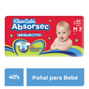 [702004] ABSORSEC PAÑAL MED 40 UD