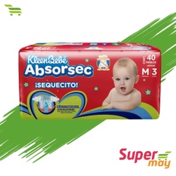 [702004] ABSORSEC PAÑAL MED 40 UD