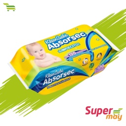 [707001] ABSORSEC TOALLITA 120 UDS