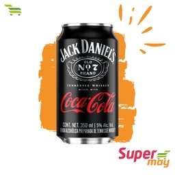 [202009] JACK DANIELS COCA BEBIDA ALCOHOLICA 350 ML