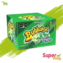 [606006] BUBBALOO YERBA CHICLE EXH 50 UDS
