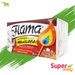 [408003] FLAMA CERILLO 5 PAQ - 115 UDS