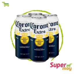 [203004] CORONA EXTRA LATON CERVEZA C/24 473 ML
