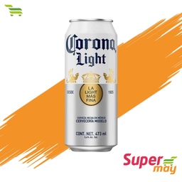 [203008] CORONA LIGHT LATON CERVEZA C/24 473 ML