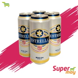 [203013] ESTRELLA LATON CERVEZA C/24 473 ML