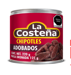 [110006] COSTEÑA CHIPOTLES CHILES 220 GR