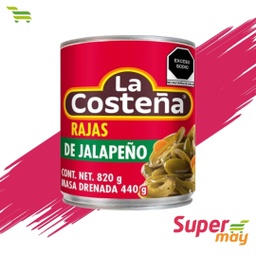 [110016] COSTEÑA RAJAS CHILE 820 GR