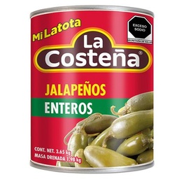 [110009] COSTEÑA JALAPEÑOS CHILES 3.65 KG