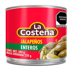 [110010] COSTEÑA JALAPEÑOS CHILES 380 GR