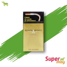 [602002] BENSON DORADOS CIGARRO 20 UDS