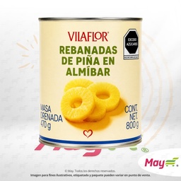 [1001576] VILLAFLOR PIÑA EN ALMIBAR 800 GR