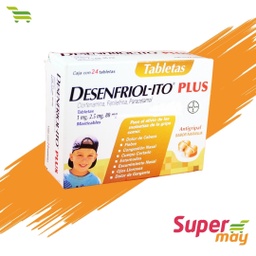 [608020] DESENFRIOLITO EXH/1MG,2.5 MG 80 MG