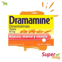[608023] DRAMAMINE 50 MG 24 UDS