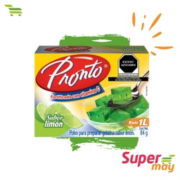 [123033] PRONTO GELATINA LIMON 84 GR