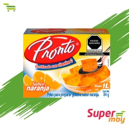 [123034] PRONTO GELATINA NARANJA 84 GR