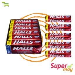 [606009] HALLS CEREZA CARAMELO EXH/12 UDS
