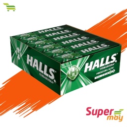 [606013] HALLS YERBA CARAMELO EXH/12 UDS