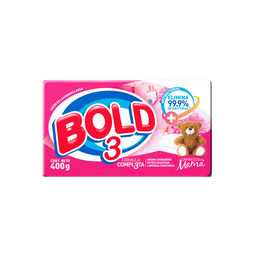 [407016] BOLD 3 CARIÑITOS JABON LAVANDERIA 400 GR