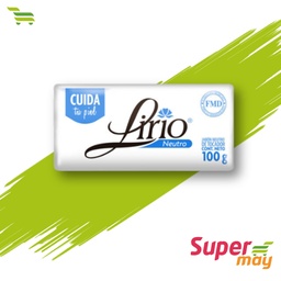 [000535] LIRIO NEUTRO JABON 100 GR