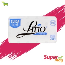 [701027] LIRIO NEUTRO JABON 200 GR