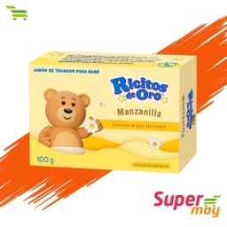 [701004] RICITOS DE ORO MANZANILLA JABON 100 GR