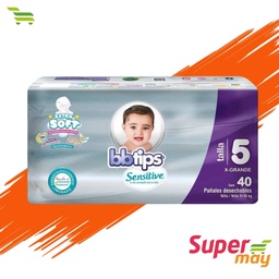 [702009] BB TIPS E5 JUMBO PAÑAL 40 UDS