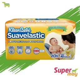 [702021] SUAVELASTIC CHICO PAÑAL 40UDS