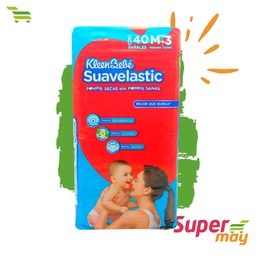 [702024] SUAVELASTIC MEDIANO PAÑAL 40 UDS
