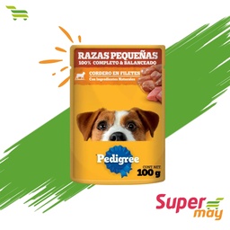 [502006] PEDIGREE PEQUE CORDERO SOBRE 100 GR