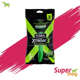 [603022] SCHICK XTREME RASTRILLO 3 HJS 1 UD